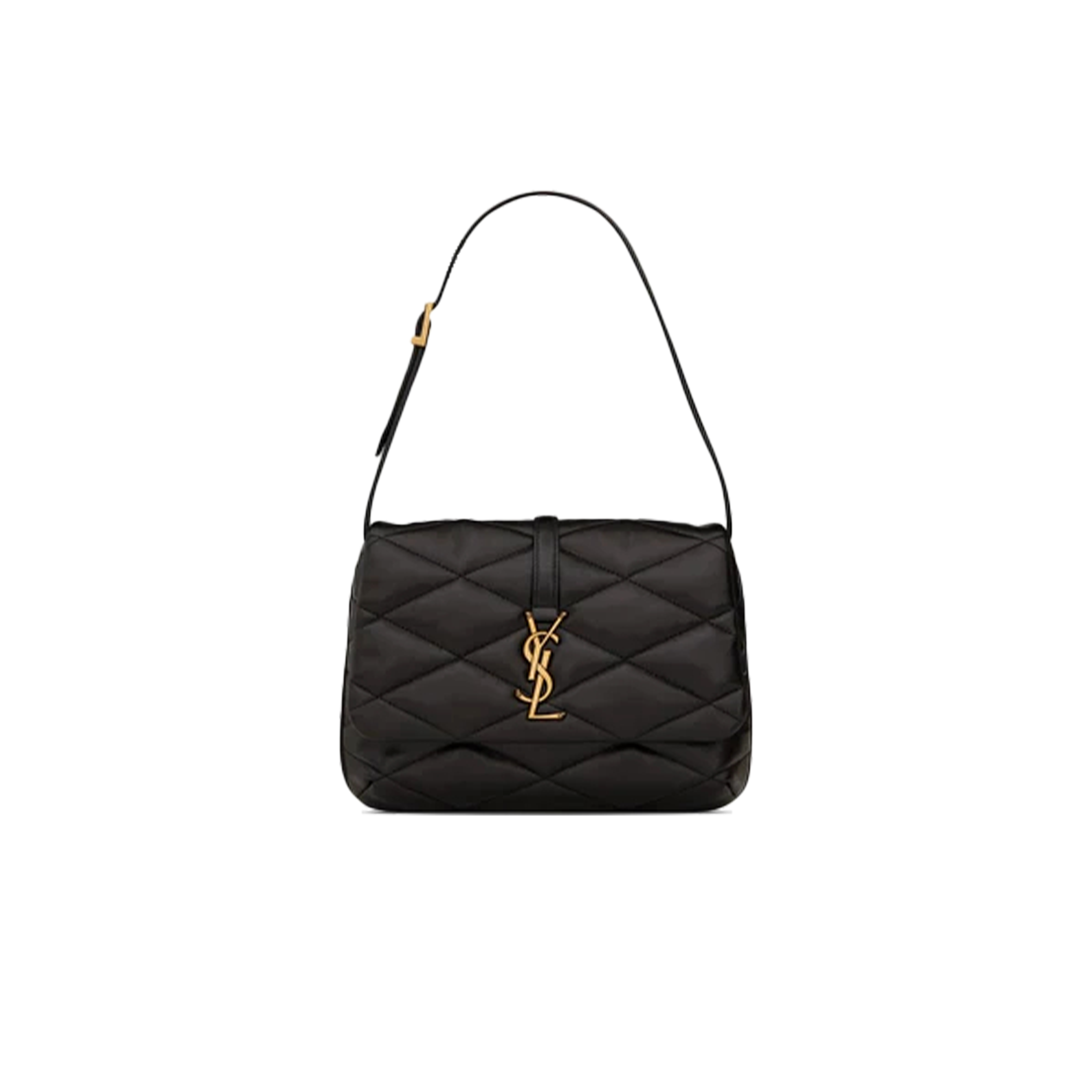 YSL LE 5 À 7 LAMBSKIN HOBO BAG 698567AAAO01000 (24*18*5.5cm)